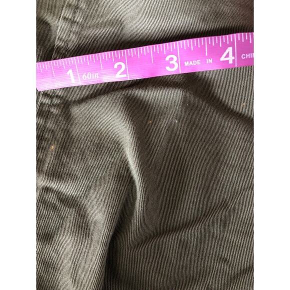 Marissa Webb Collective Shirt Dress Long Sleeve Belted Mini Safari Olive Green 4 - Picture 9 of 11